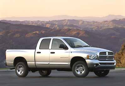 dodge ram 1500 quad cab,photo by daimlerchrysler, 11-2004